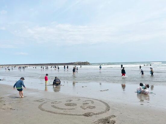 2024年　茨城県潮干狩り　日川浜海水浴場